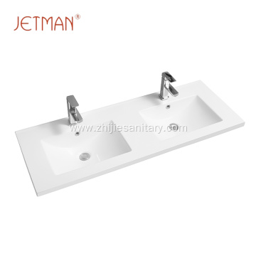 hand water sink bathroom double wash basin